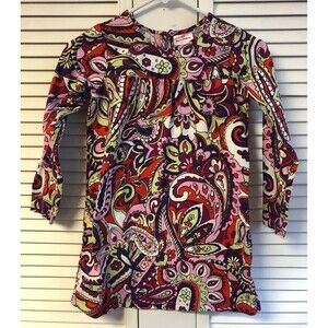 Hanna Andersson Size 130 8 Long Sleeved Dress